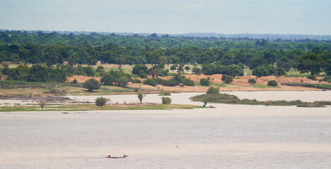 River Niger, Mali, Africa - obrazy, fototapety, plakaty