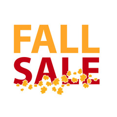 Autumn sale