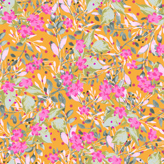 Abstract floral seamless pattern. Liberty style. fabric, covers, manufacturing, wallpapers, print, gift wrap.