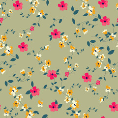 Abstract floral seamless pattern. Liberty style. fabric, covers, manufacturing, wallpapers, print, gift wrap.