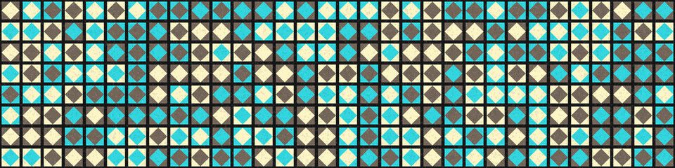 Abstract Geometric Pattern generative computational art illustration