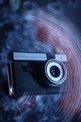 Retro camera. Film camera