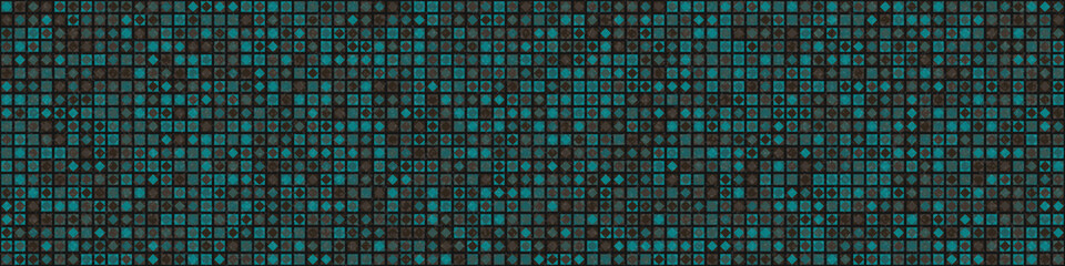 Abstract Geometric Pattern generative computational art illustration