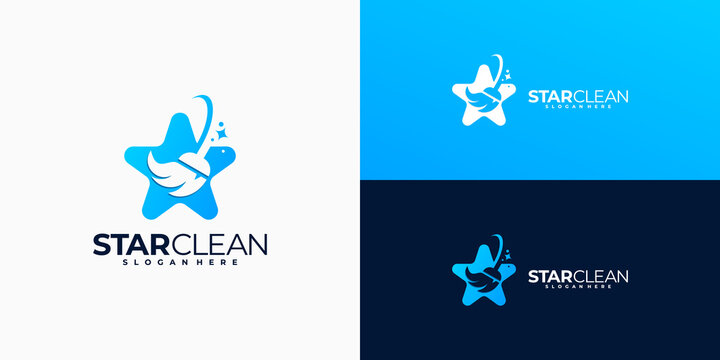 star logo broom logo design inspiration