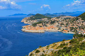 Fototapeta na wymiar View of Dubrovnik 