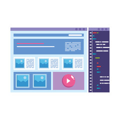 webpage template design