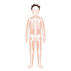 Children skeleton concept