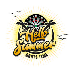 Hello summer. Darts time