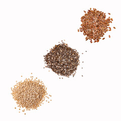 Organic seeds - Flax, Chia and quinoa