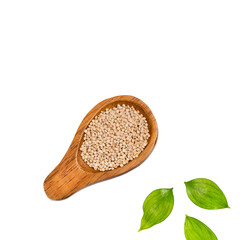 Dry organic quinoa seeds - Chenopodium quinoa