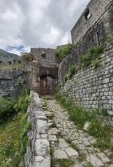 beautiful summer day in the city of kotor montenegro