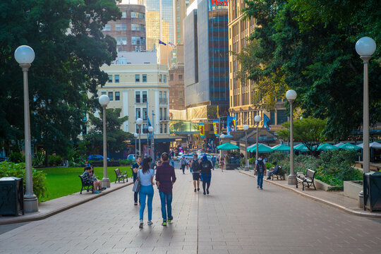 オーストラリアのシドニーにある観光名所を観光している風景 Scenes of sightseeing in Sydney, Australia.