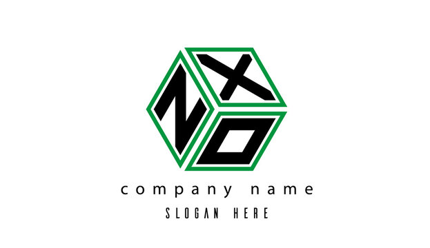 NXO polygon creative latter logo