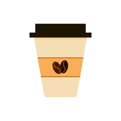 Vector illustration of a coffee cup.
