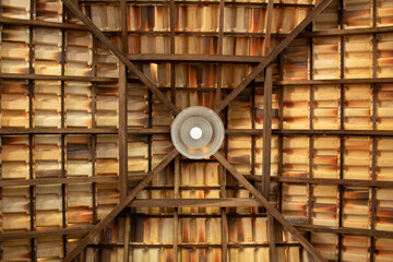 old books in library