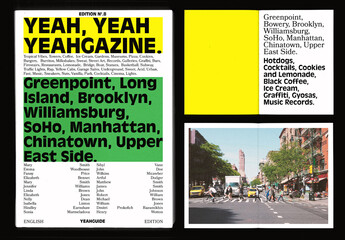 Yeah City Guide Cultural Lifestyle Book with Interviews