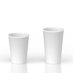 紙コップ 　3Dイラスト　