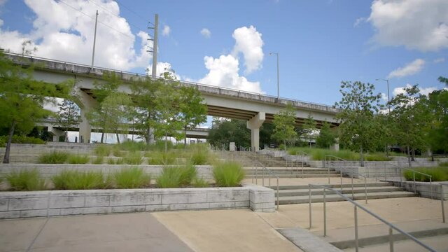Anita Favors Plaza at Lake Anita Downtown Tallahassee Florida USA