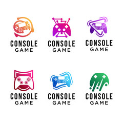 set of joystick for game vector icon. logo design. Game controller Illustration. Cybersport concept. Console gamepad. Suitable for many purposes © bcks13