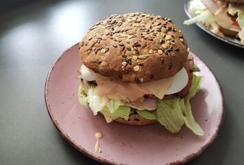 sandwich with herring