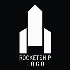 Starship logo with modern and simple look