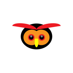 cute owl great for children's book drawing