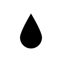 Water drop Vector icon