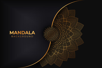 Luxury Mandala Background Design Template. Floral Mandala Background. Mandala ornament floral design template