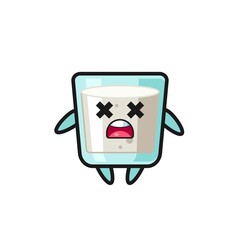 the dead milk mascot character