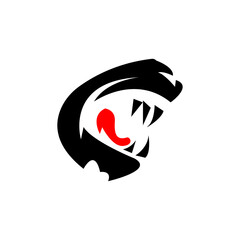 mouth of a beast logos and icon