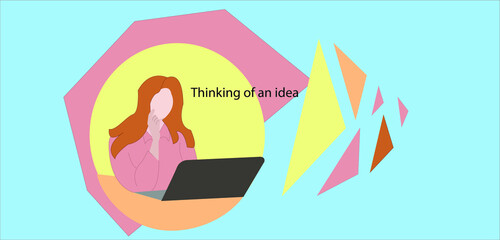 2d illustration business leadership concept
