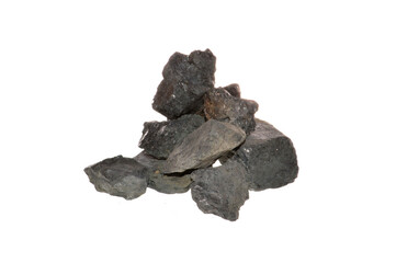 coal isolated on white background