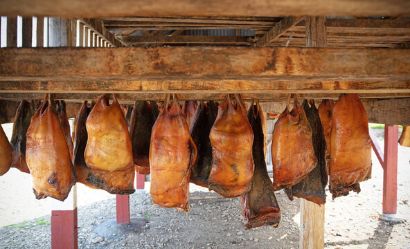 Specialty Of Iceland Called Hakarl (fermented Shark)