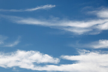 Naklejka na ściany i meble 空と雲の背景