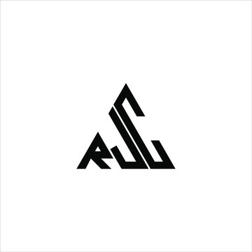 RJC letter logo creative design. RJC unique design
