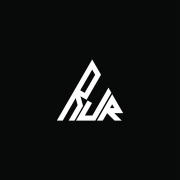 RJR letter logo creative design. RJR unique design
