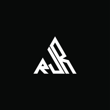 RJR letter logo creative design. RJR unique design
