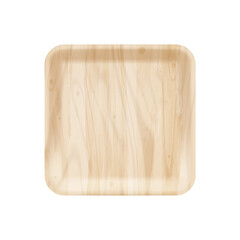 Eco Wooden Tray Composition