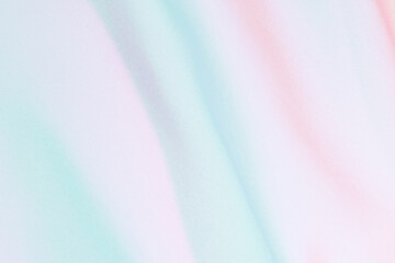 Smooth elegant colorful transparent cloth separated on white background. Texture of flying fabric.