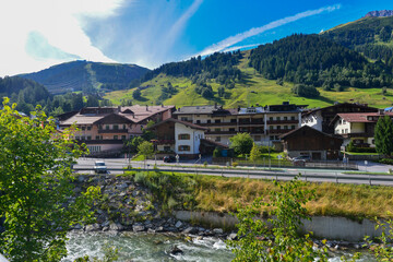 Fototapeta premium St. Anton am Arlberg 