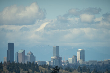 Fototapeta na wymiar Seattle Skyline