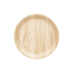 Wooden Plate Eco Composition