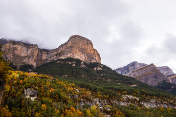 Autumn in Ordesa and Monte Perdido National Park, Spain