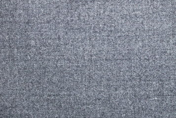 background with texture of gray natural fabric