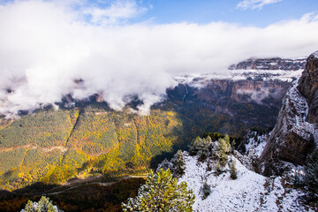 Autumn in Ordesa and Monte Perdido National Park, Spain