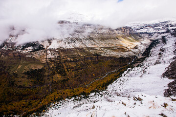 Autumn in Ordesa and Monte Perdido National Park, Spain