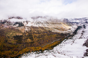 Autumn in Ordesa and Monte Perdido National Park, Spain