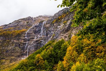 Autumn in Ordesa and Monte Perdido National Park, Spain