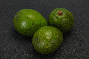 Ripe green dietary avocado - superfood