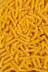 Ucooked fusilli